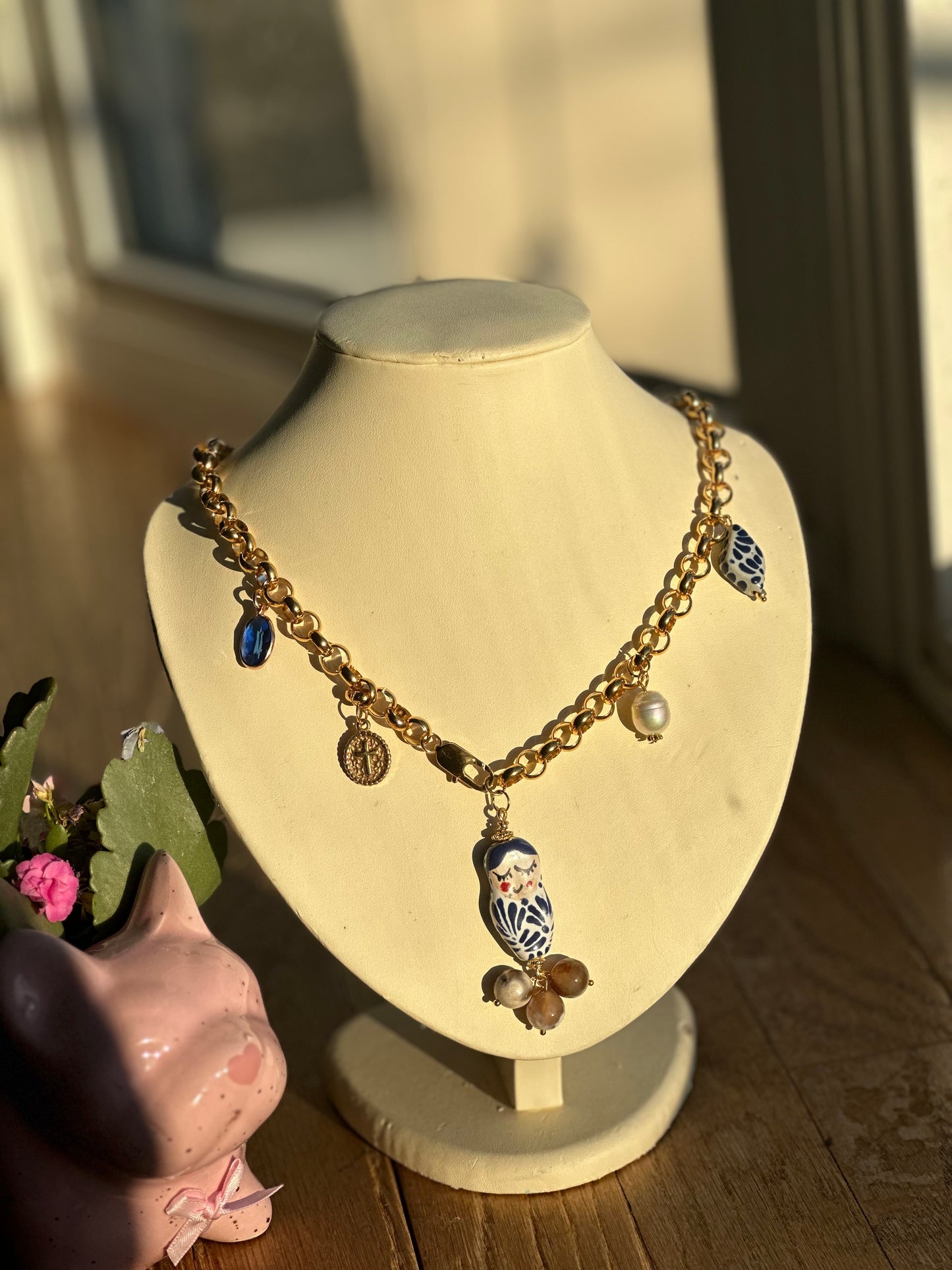 Virgencita Charm Necklace