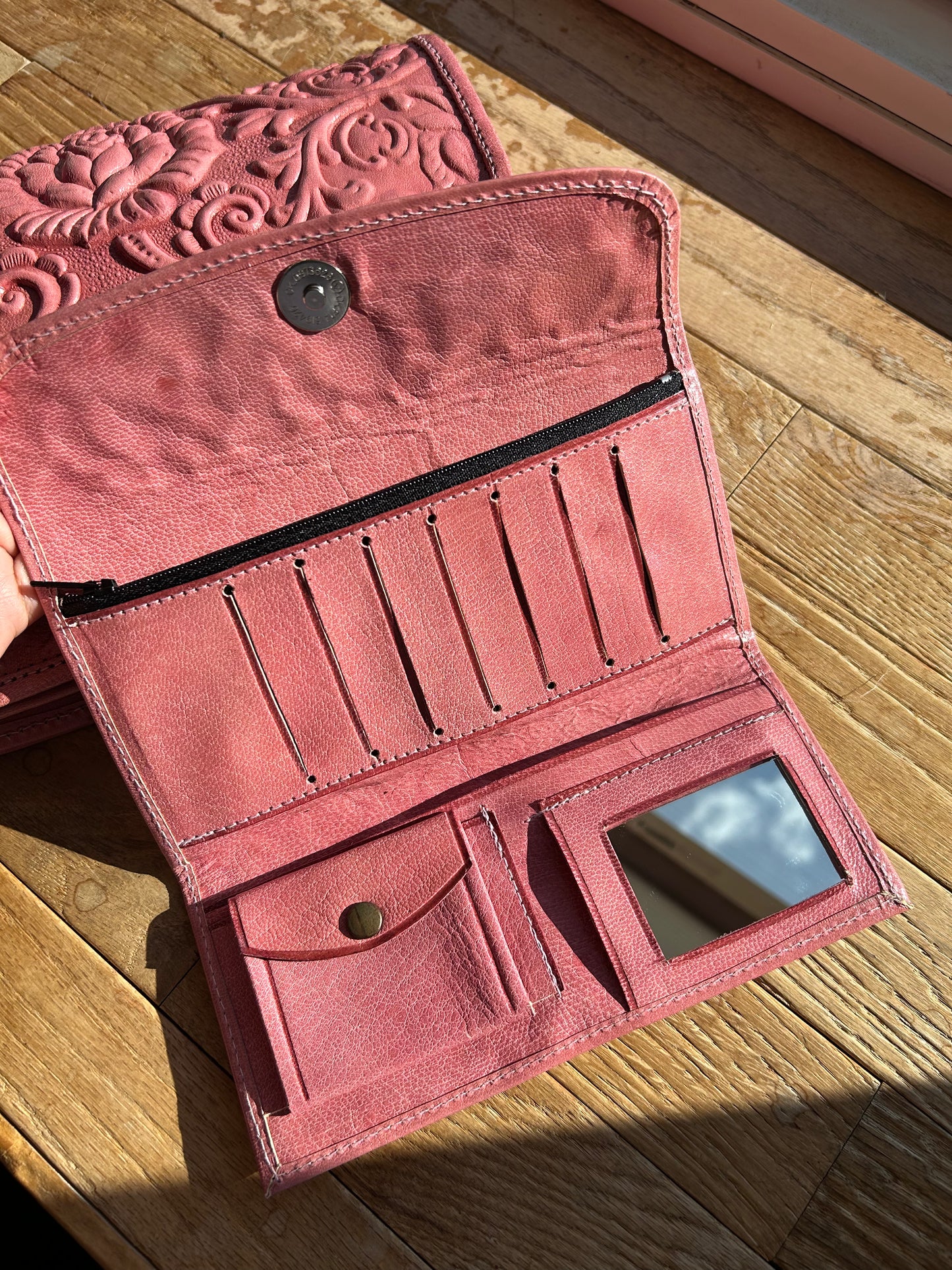 Kalli HandBag & Wallet - Rosa Palo